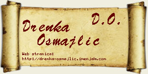 Drenka Osmajlić vizit kartica